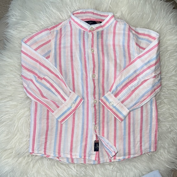Boys linen matching set. ( Tizzas) great for Easter time! - Picture 2 of 7